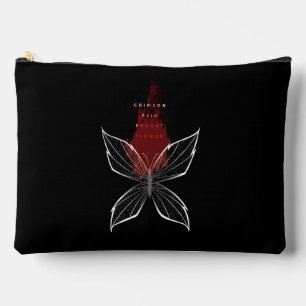 Crimson Rain Sought Flower (eng) Accessory Pouch