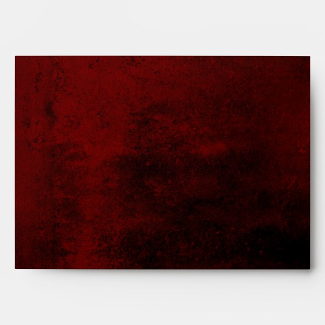 Crimson Red Envelope-A7 Greeting card Envelopes (Front)