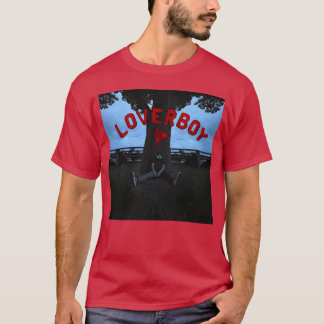 Crimson Red Lover Boy Album Cover girl T-Shirt