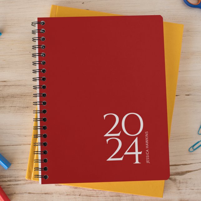 Crimson Red Personal Weekly Planner (Creator Uploaded)
