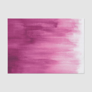 Crimson red pink loose brush art tissue paper