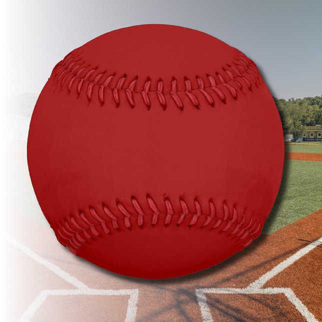 Crimson Red Solid Colour | Classic | Elegant Baseball (Creator Uploaded)