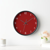Crimson Red Solid Colour | Classic | Elegant