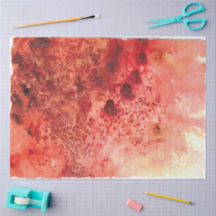 Crimson Residue Tissue Paper