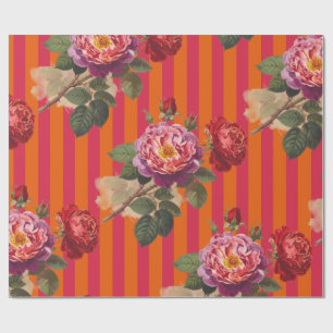 Crimson Runner Wrapping Paper