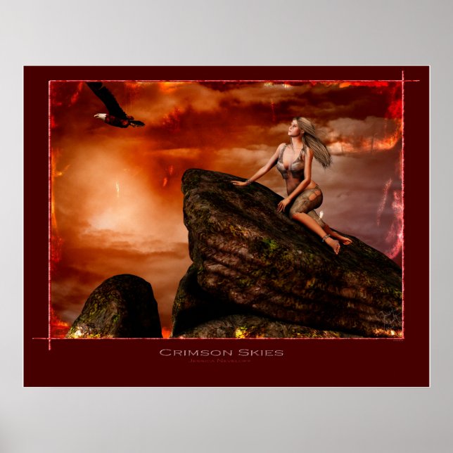 Crimson Skies Poster (Front)