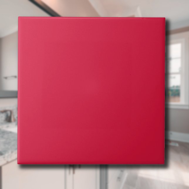 Crimson Solid Colour | Classic | Elegant Tile (Creator Uploaded)
