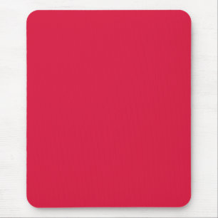 Crimson Solid Colour Classic Elegant Trendy Mouse Mat