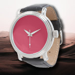 Crimson Solid Colour | Classic | Elegant | Trendy  Watch<br><div class="desc">Crimson Solid Colour | Classic | Elegant | Trendy | Stylish</div>