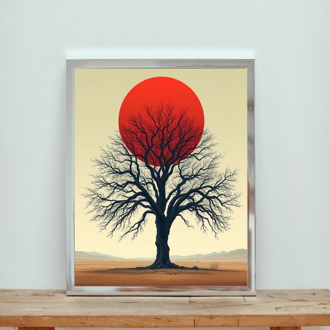 Crimson Solitude Poster (Creator Uploaded)