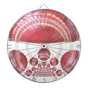 Crimson Spin – A Beautiful Red Cricket Ball Arti Dartboard