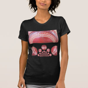 Crimson Spin – A Beautiful Red Cricket Ball Arti T-Shirt