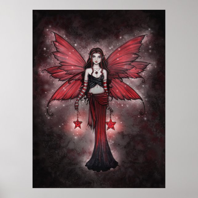 Crimson Star Fairy Poster (Front)