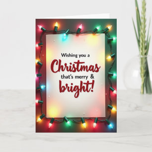 Crimson Text Christmas Card