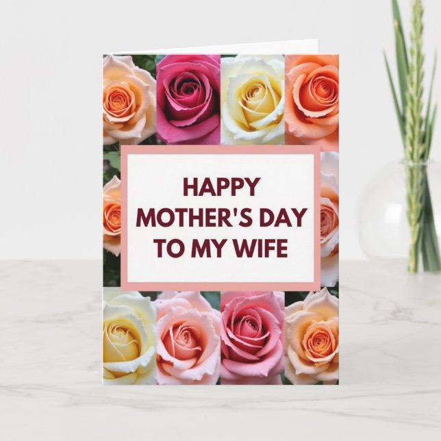Crimson Text Happy Card (Front)