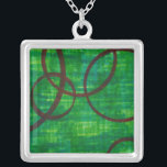 Crimson Trace II Silver Plated Necklace<br><div class="desc">Home Décor</div>