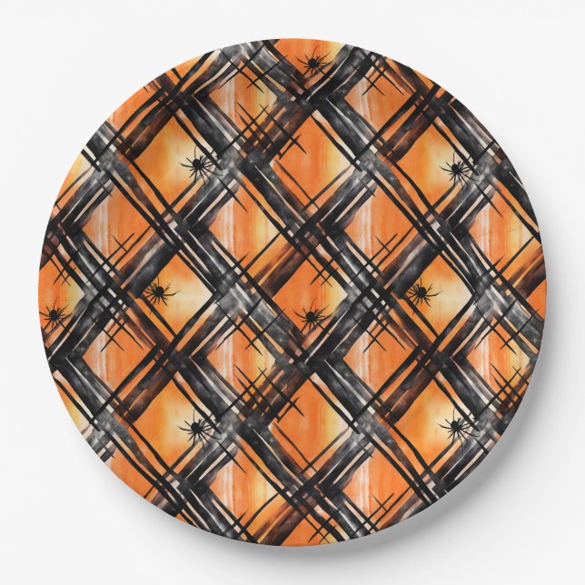 Crimson Trap Paper Plate (Front)