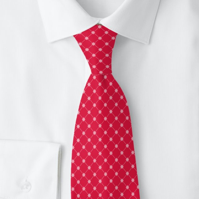 Crimson Trellis Tie (Creator Uploaded)