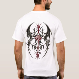 Crimson Tribal Blade T-Shirt
