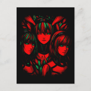 Crimson Trinity Postcard