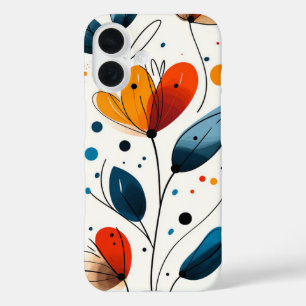 Crimson Vine iPhone 16 Case
