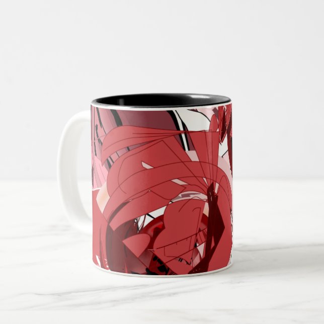Crimson Whispers Coffee Mug (Front Left)