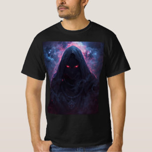 Crimson Wraith – Dark Gothic Grim Reaper Fantasy T-Shirt