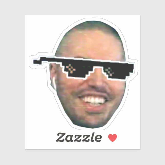 Crimulus crimulGangsta Twitch Emote Sticker (Sheet)