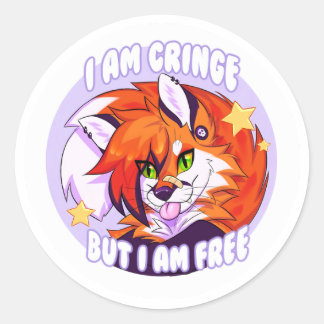 Cringe sticker