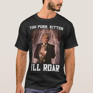 Cringy Alpha Trump Kitten Meme Cat Protector Cring T-Shirt