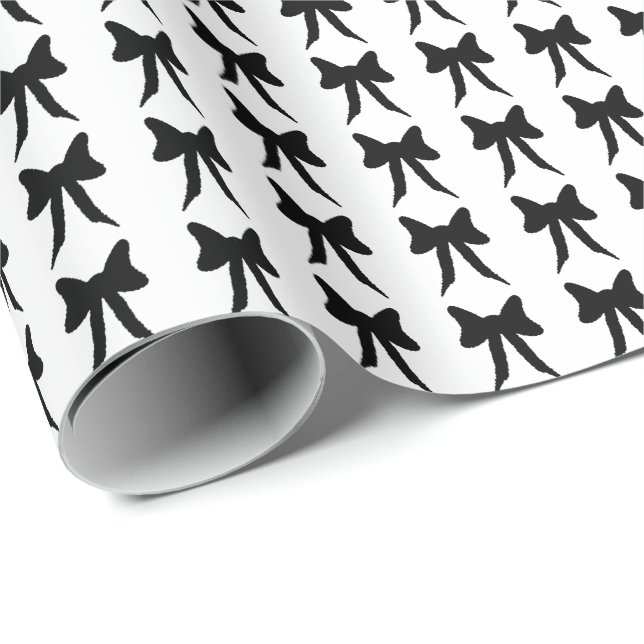 Crinkle Bows Wrapping Paper (Roll Corner)