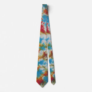 Crinkle Tie Dye Necktie