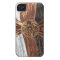 Crinkled Velour Snake Skin & Jewelled IPhone4 Case