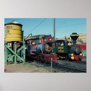 Cripple Creek, Victor Railway, Colorado, U.S.A. Poster