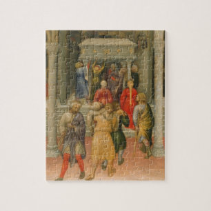 Crippled and Sick Cured at Tomb of St. Nicholas Jigsaw Puzzle