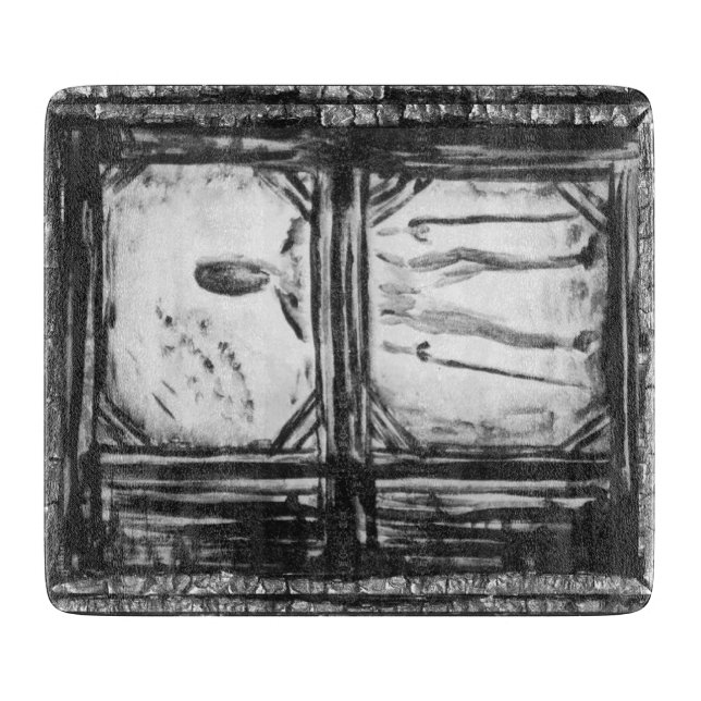 Crippled Man Cutting Board (Front)