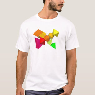 Cris Cross Geometric shapes T-shirt Design