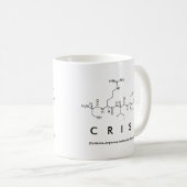 Cris peptide name mug (Front Right)