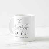 Cris peptide name mug (Front Left)