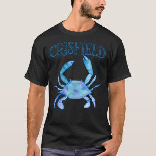 Crisfield's Beautiful Chesapeake Bay Blue Crab Cr T-Shirt