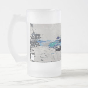 Crisis Frosted Glass Beer Mug