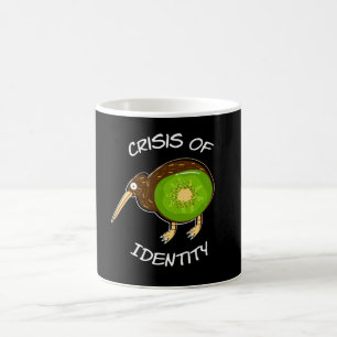 Crisis Of Identitiy Kiwi Bird Fruit Coffee Mug