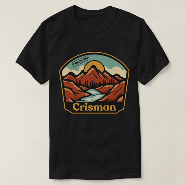 Crisman, Colorado T-Shirt (Design Front)