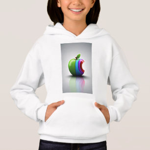 "Crisp Apple Graphic Tee""Apple of My Eye T-Shirt"