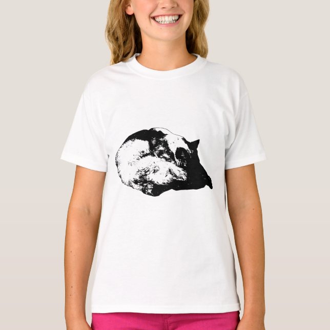 crisp curl edge T-Shirt (Front)