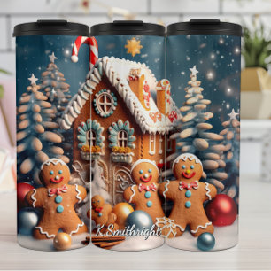 Crisp Gingerbread Cookie Medley Thermal Tumbler