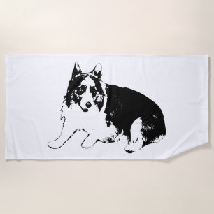 Crisp Morning Friend Beach Towel