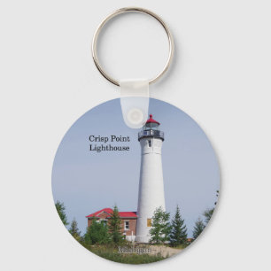 Crisp Point Lighthouse key chain