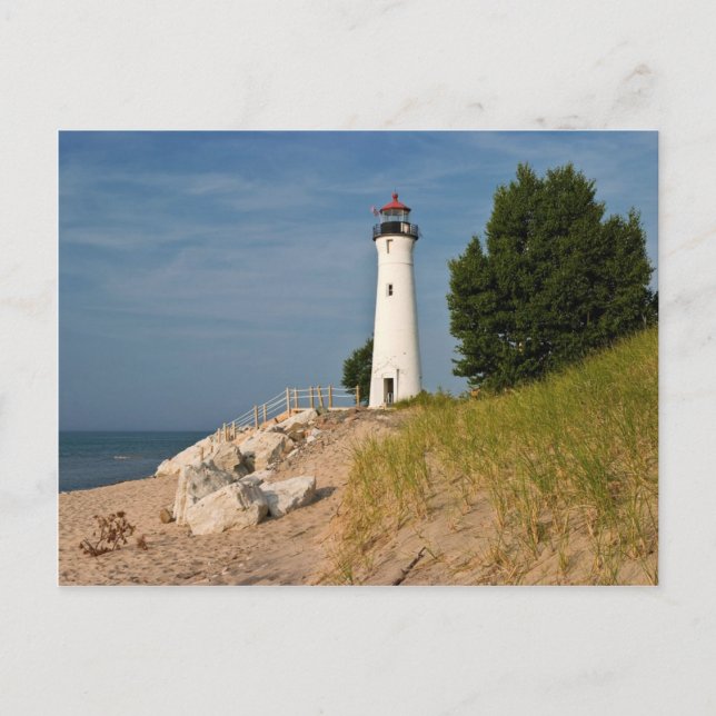 Crisp Point Lighthouse Postcard (Front)