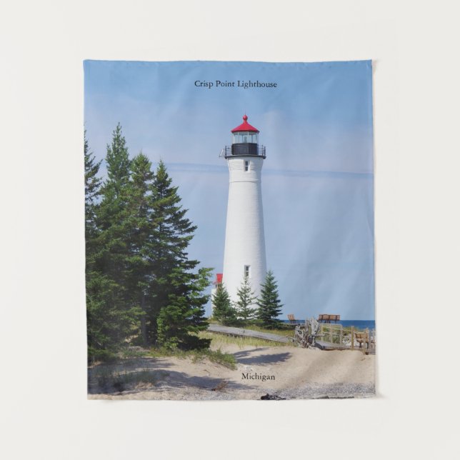 Crisp Point Lighthouse tapestry (Front)